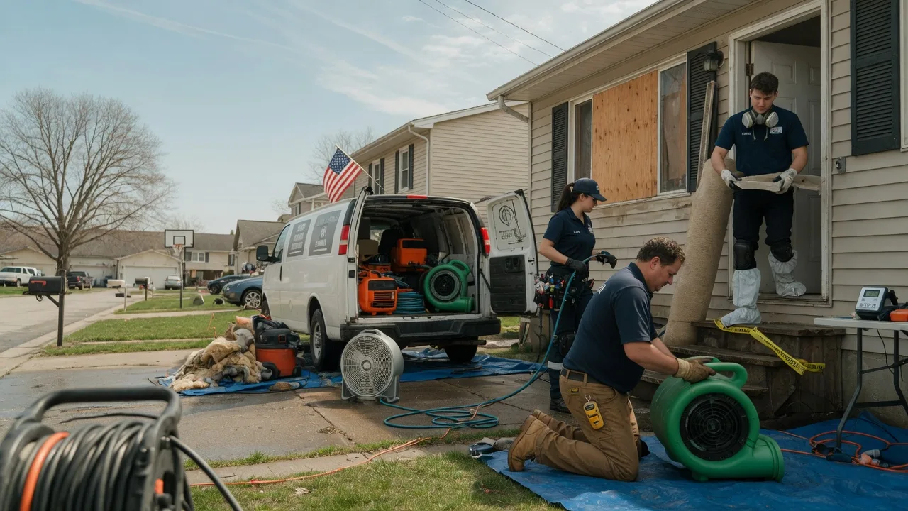 Water Damage Restoration in Velva, ND near me